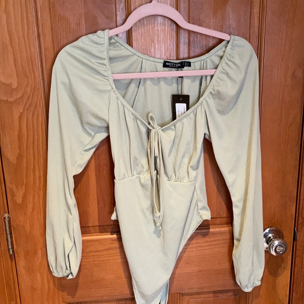 Green Nasty Gal bodysuit